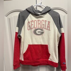 Champion University of Georgia “UGA” Men’s Hoodie, Size Medium